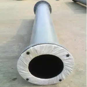 Sabbia/liquami/minetailing scarico UHMWPE-acciaio doppio strato tubo del gomito fornitore