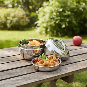 Boîte à <span class=keywords><strong>bento</strong></span> isolée en acier inoxydable 2L pour garçons et filles Boîte de conservation de la chaleur - Product Image 3