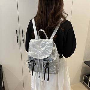 Mochilas de Viaje Sencillas para Mujer, Estilo Y2K, Mochila de Nailon para Mujer, Bolsos de Viaje de Gran Capacidad - Product Image 5