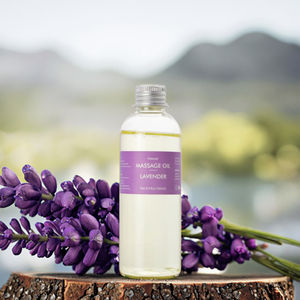 Óleo de Massagem Nutritivo e Hidratante para Clareamento da Pele com Lavanda Orgânica <span class=keywords><strong>100%</strong></span> Pura e Natural, Anti-Inchaço, Marca Própria - Product Image 4