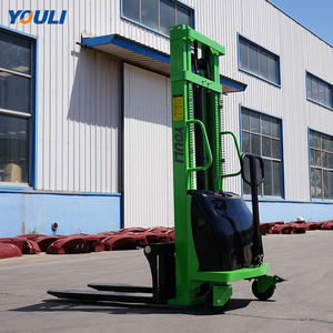 Apilador Semieléctrico Autocargable de 1.5 Toneladas, Elevador Automático Portátil, Apilador de Paletas Eléctrico Autocargable - Product Image 5