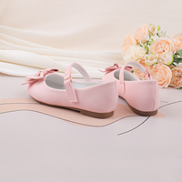 Chaussures plates Mary Jane personnalisées/OEM pour filles, disponibles en plusieurs couleurs avec nœuds, respirantes, style princesse, chaussures formelles pour les fêtes