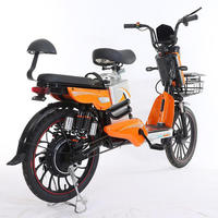 Vélo électrique urbain 500W 48V 16 pouces avec moteur sans balais, capteur électronique et batterie au plomb pour adultes – Idéal pour le transport urbain (vente en gros)