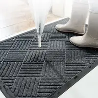 Machine Gedrukt Aangepaste Grootte 100% Pvc Goedkope Floor Deurmat Thuis Deur Mat