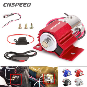 CNSPEED ล็อคเบรกไลน์ล็อคสีแดงอลูมิเนียม 12V ไฟฟ้าสำหรับการปรับแต่งรถยนต์ - Product Image 1