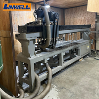 Machine d'expansion de panneaux alvéolaires Linwell pour panneaux isolants structurels, panneaux alvéolaires en aluminium PLC, noyau de roulement Guangdong