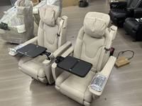 Sièges en cuir de luxe Mercedes-Benz Sprinter Vito Classe V W447 avec table escamotable pour sièges arrière 2016-2019 V250 V300