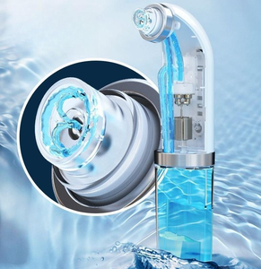 Limpiador Facial de Microburbujas con Ciclo de Agua, Eliminador de Puntos Negros y Limpiador de Poros para Acné y Espinillas, Uso Doméstico - Product Image 4