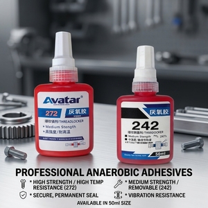 กาวอะนาโรบิกชนิดแข็งแรงสูง ทนความร้อน สำหรับยึดเกลียวและปิดผนึกถาวร - Product Image 2