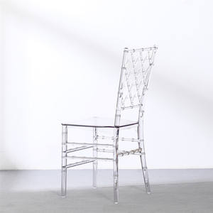 Sedia Trasparente Infrangibile <span class=keywords><strong>per</strong></span> Eventi, Feste e Banchetti, <span class=keywords><strong>in</strong></span> Plastica Acrilica <span class=keywords><strong>per</strong></span> Noleggio - Product Image 3