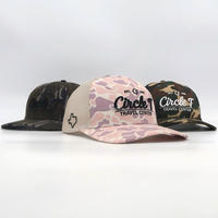 Gorras Trucker Richardson 112 con Logotipo Personalizado de Caza de Animales, Bordado 3D, Malla, Cierre a Presión, Gorras de Camuflaje para Campamento de Patos