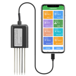 <span class=keywords><strong>C</strong></span>ảm biến đa Thông <span class=keywords><strong>s</strong></span>ố đất USB 7 trong 1 cho nhiệt độ ~ độ ẩm ~ EC ~ PH ~ NPK ~ Máy phân tích độ mặn cho nông nghiệp thông minh - Product Image 1