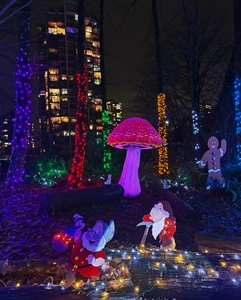Decoración Inflable de Hongo con Luces LED Grandes para Parques, Patios, Fiestas, Clubes Náuticos, Eventos y <span class=keywords><strong>Alquiler</strong></span> - Product Image 1