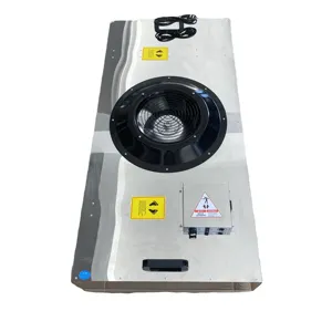 MRJH 48V Safe Electricity NIDEC CORPORATION's Engine SUS304 Stainless Steel HEPA H13 Fan Filter Unit for Clean Room