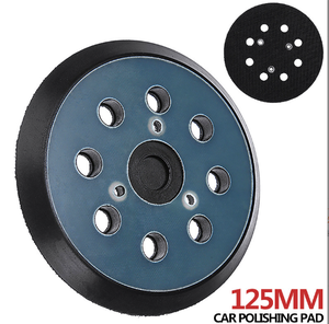 Almohadilla De pulido De 5 pulgadas, 125mm, Colchoneta De Arena, lijadora De 8 agujeros, almohadilla De lijado con respaldo de gancho y bucle para máquina Makita - Product Image 4