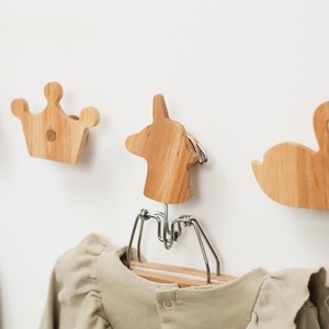 Crochets muraux et porte-manteau pour enfants décor de pépinière <span class=keywords><strong>dinosaure</strong></span> finition laquée en bois pour garçons filles chambre de bébé cadeau de douche de bébé - Product Image 1