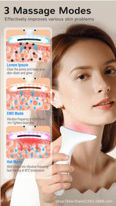 Appareil de massage facial et cervical à micro-courant en gros, instrument de beauté électrique pour le lifting du visage et le raffermissement cutané haute fréquence - Product Image 5