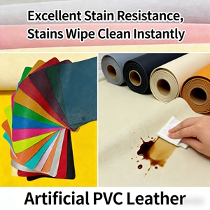 Cuero Vegano a <span class=keywords><strong>Base</strong></span> de Plantas, Cuero de <span class=keywords><strong>Cactus</strong></span>, Cuero Rexine para Fundas de Teléfono, Cuadernos, Bolsos, Tela de Cuero Sintético PU - Product Image 2