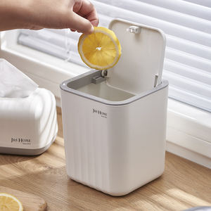 <span class=keywords><strong>Cubo</strong></span> de <span class=keywords><strong>Basura</strong></span> Moderno de Estilo Nórdico, <span class=keywords><strong>Cubo</strong></span> de <span class=keywords><strong>Basura</strong></span> de Plástico PP con Estructura Abierta para la Gestión de Residuos en el Baño o Escritorio - Product Image 6