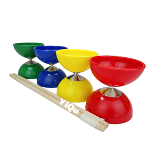 <span class=keywords><strong>Diabolo</strong></span> professionnel en plastique 100 mm, finition brillante, performance de <span class=keywords><strong>jonglage</strong></span>, équilibre de précision, pour débutants - Product Image 1