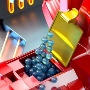 ปืนของเล่นพินบอลไฟฟ้าแบบชาร์จได้ ขายดี แรงสูง ไฟสีสันสดใส สำหรับเด็ก ทำจากพลาสติก พร้อมเครื่องทำฟองสบู่เท่ๆ - Product Image 4