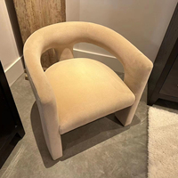 Canapé simple haut de gamme Fauteuil de loisir Relax Accent Usine nouveau style Salon Rembourrage Moderne Luxe Canapé simple Salon