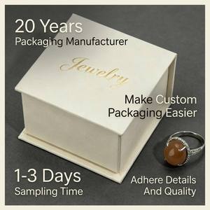 Cajas de Joyería Magnéticas de Papel Personalizadas y Bolsas de Regalo con Logotipos, Ideales para Comercio en Línea - Product Image 2