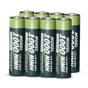 Fabricant Rechargeable 1000mAh 1.2V <span class=keywords><strong>Nimh</strong></span> <span class=keywords><strong>AAA</strong></span> <span class=keywords><strong>Batterie</strong></span> 4 Pièces Blister pour Lampe de Poche/Appareil Photo pour Jouets et Véhicules Électriques - Product Image 1