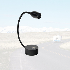 La lampe de lecture DC <span class=keywords><strong>12V</strong></span> <span class=keywords><strong>avec</strong></span> <span class=keywords><strong>port</strong></span> de charge <span class=keywords><strong>USB</strong></span> tourne la lumière RV à bras flexible à 360 degrés pour camping-car - Product Image 1