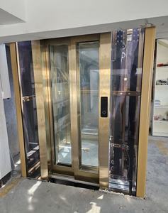 Дешевый домашний лифт, 1-4 человека, домашний Тяговый лифт, небольшой Крытый машинный зал-менее Тяговый Лифт - Product Image 1