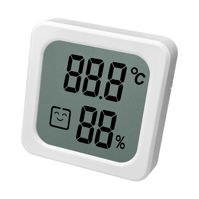 Digital Indoor/Outdoor Humidity Thermometer Monitor Household Thermometer Hygrometer for Humidors Incubator for Home Use