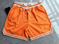 Shorts de basket-ball décontractés pour hommes, style rétro, avec ceinture élastique en maille décorée. Marque : Gymwiner
