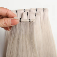 Extensions de cheveux humains invisibles à trame plate Genius Weft – Vente en gros de mèches de cheveux humains vierges bruts à cuticules intactes – Perruque