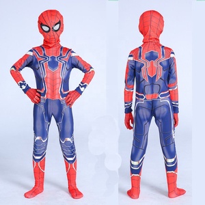 Costume cosplay di Halloween per bambini per bambini nuovo costume Cosplay di <span class=keywords><strong>SpiderMan</strong></span> SpiderVerse Miles Morales costume cosplay di Halloween - Product Image 4