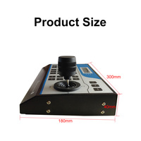Controlador de Teclado con Sistema de Seguridad y Joystick 3D con Pantalla LCD HD para Cámara Domo de Velocidad RS485