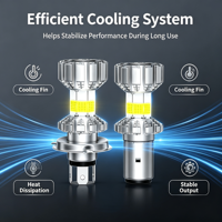 Ampoule de phare LED COB 2 faces H7 6000K blanc, faisceau haut et bas, remplacement de phare de voiture
