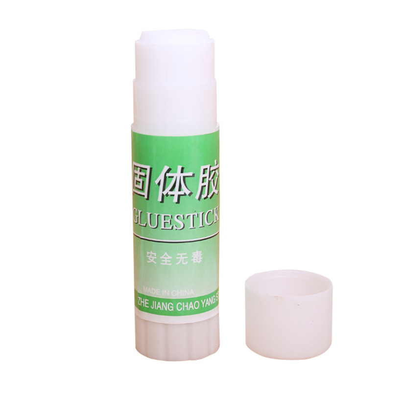 Оптовая продажа от производителя, офисные принадлежности ручной работы, клей для студентов, белый, твердый клей, зеленый клей для бизнеса, коробка из ПВХ, цилиндрические картинки, шт.