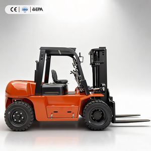 รถยกดีเซล 6 ตัน รถยกไฮดรอลิก 6 ตัน สำหรับฟาร์ม ได้รับการรับรองมาตรฐาน CE ISO รถยก 4x4 จากประเทศจีน จัดส่งฟรี - Product Image 1