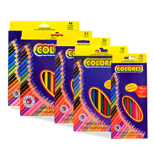 Juego de Lápices de Colores de Madera en Stock, Paquete de 12/18/<span class=keywords><strong>24</strong></span>/36 Unidades, Patrón Hexagonal, para Uso Escolar - Product Image 5
