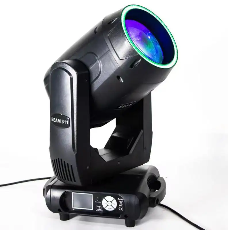 Luz Beam de cabeza móvil, lámpara de iluminación de escenario con Halo DMX-512, 311w, súper precio
