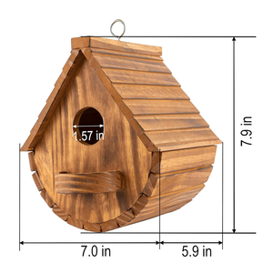 <span class=keywords><strong>Bluebird</strong></span> Finch Cardinals Nichoir suspendu en bois pour jardin - Product Image 5