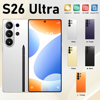 Teléfono Móvil S26 ULTRA con 22GB+2TB, Android 15, Pantalla de 7.3 Pulgadas, 5G Global, Deca Core, 108MP, Alta Calidad, Doble SIM, Teléfonos Inteligentes S26 ULTRA