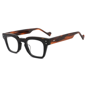 Monturas de Gafas Ópticas Personalizadas Rectangulares de Aro Completo, Color Sólido, Unisex, Ligeras, con Lentes de Resina para Prescripción - Product Image 6
