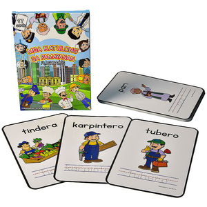Quantité minimale de commande d'impression personnalisée 100 jeux de cartes éducatifs pour enfants enfants éducation précoce Alphabet Kearning petite carte Flash effaçable à sec - Product Image 3