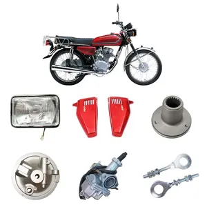 Tik Op Je. Cg125 Carburateur Zijdeksel Kettingafstelling Koplamp Oliepomp Motorfiets Onderdelen Van Growsun Motor