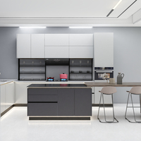 Nouvelle Arrivée : Meuble de Rangement de Cuisine en Acier Inoxydable Tendance pour Toute la Maison avec Étagères et Îlot Décoratif