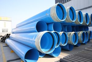 In China Hergestellte Hochdruck-PVC-UH 110 Vollformat Blaue Industrielle Wasserversorgungs- und Abflussrohre - Product Image 3