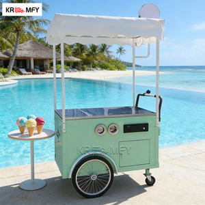 Vélo de livraison de nourriture de rue à 3 roues, remorque à crêpes, chariot à glace et à café de haute qualité - Product Image 6