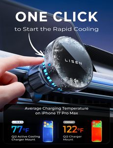 ที่ชาร์จไร้สายในรถยน<span class=keywords><strong>ต</strong></span>์ LISEN 15W Qi2 <span class=keywords><strong>แบ</strong></span>บแม่เหล็ก ชาร์จเร็ว พร้อมระบบระบายความร้อนด้วยเซมิคอนดักเตอร์ ที่วางโทรศัพท์สำหรับ<span class=keywords><strong>ต</strong></span>ิด<span class=keywords><strong>ต</strong></span>ั้งบนแผงหน้าปัดรถยนต์ - Product Image 3