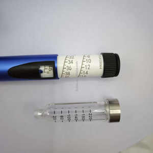 Penna per Insulina in Metallo Riutilizzabile 60U 3ml V2 OEM Dispositivo di Iniezione per Dosaggio Costante in Terapia del <span class=keywords><strong>Diabete</strong></span> e Ormonale - Product Image 2